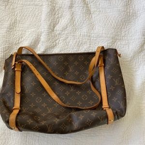 Louis Vuitton zipper tote bag